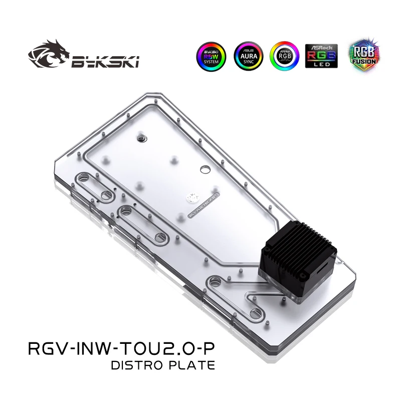 BYKSKI Acrylic Board Water Cha - Distro Plate Ddc Pump Combo 评论和价格