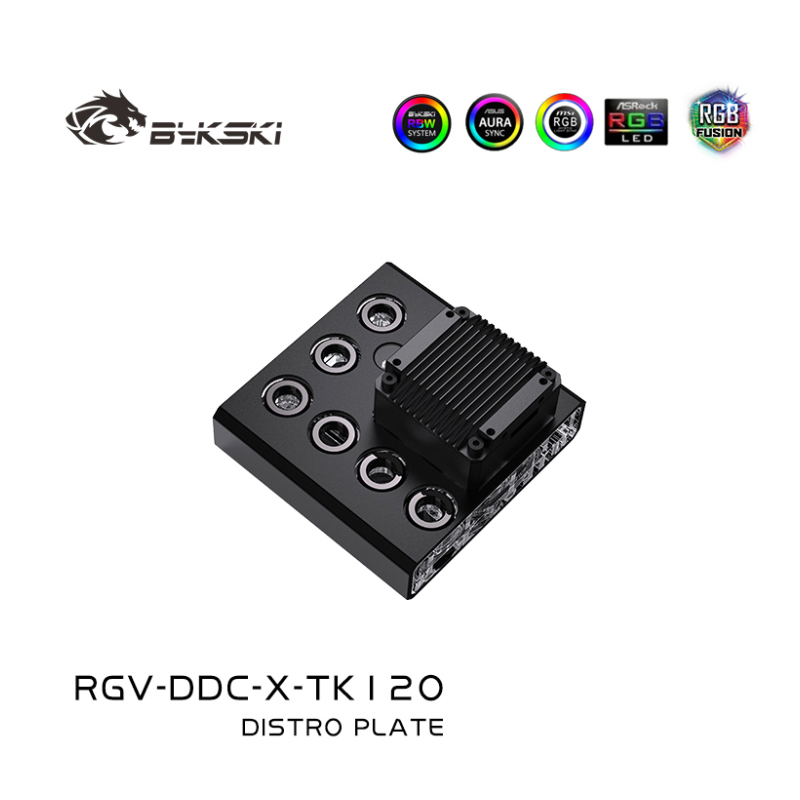 Bykski RGV-DDC-X-TK120/240 / A - Distro Plate Ddc Pump Combo 评论和价格